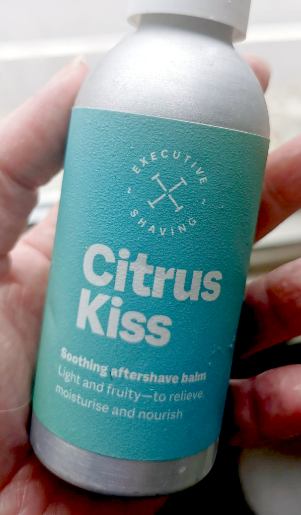 Citrus Kiss post-shave balm from Executive Shaving